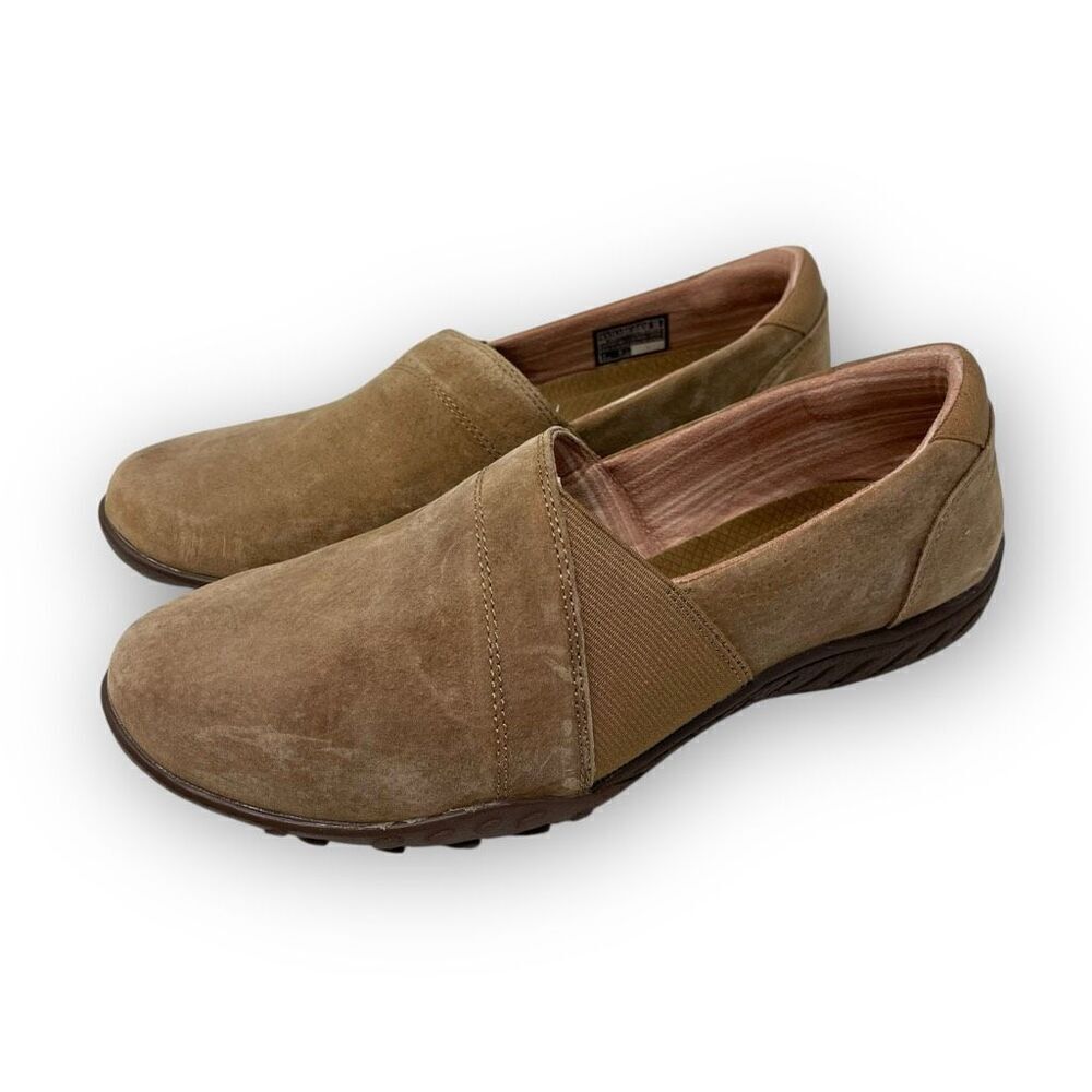 Skechers Sport Breathe Easy Kindred Loafers Comfort Shoes Brown Women's Size 9.5